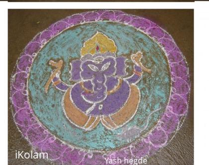 Rangoli: Ganesha