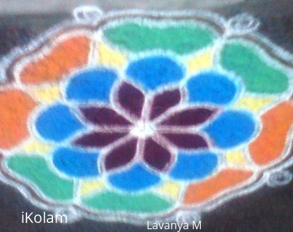 Rangoli: colourful rangoli