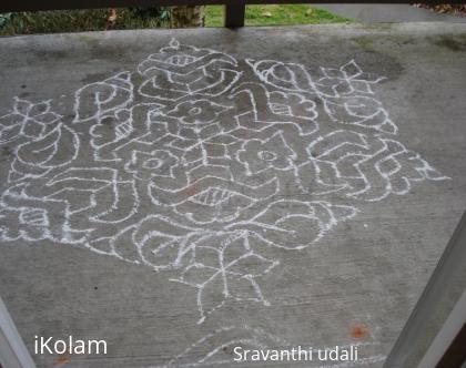 Rangoli: Dotted kolam - 2