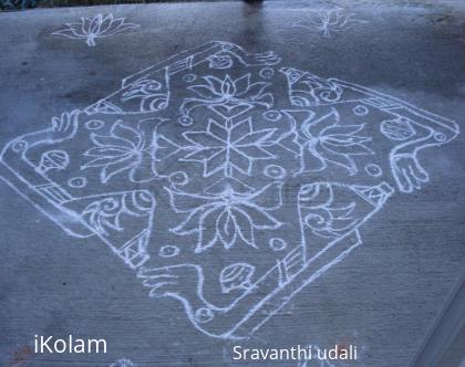 Rangoli: Dotted Kolam