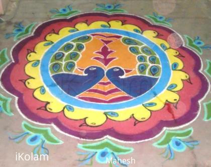 Rangoli: my margali kolam