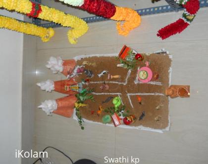 Rangoli: navarathri golu 2