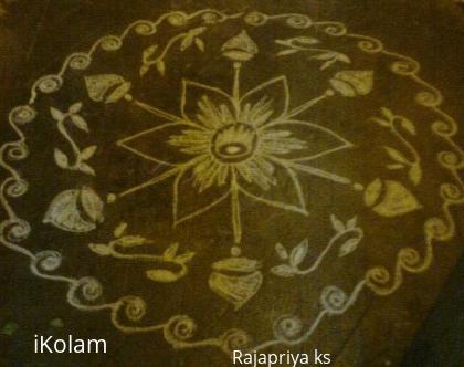 Rangoli: Free hand