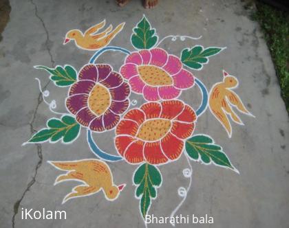 Rangoli: Yesterday's kolam