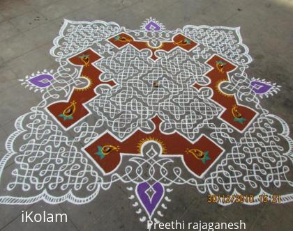 Rangoli: kolam for margazhi contest 2011