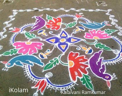 Rangoli: Free hand design