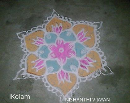 Rangoli: Flower rangoli