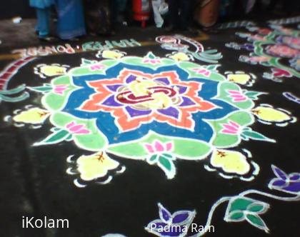 Rangoli: pongal rangoli