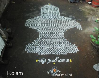 Rangoli: Margazhi dew drops kolam contest finished kolam