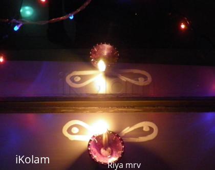 Rangoli: Diwali diya