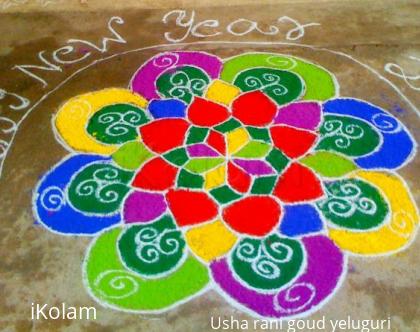 Rangoli: New year rangoli - 2011