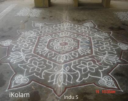 Rangoli: Kolam for Boghi