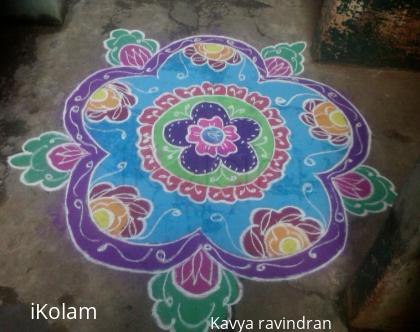 Rangoli: Freehand rangoli