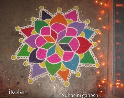 Rangoli: DIWALI RANGOLI CONTEST ENTRY