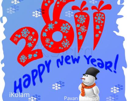 Rangoli: HAPPY NEW YEAR 2011