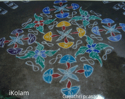 Rangoli: Deepaala muggu