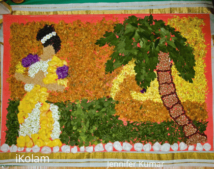 Rangoli: Onapookkalam 2008