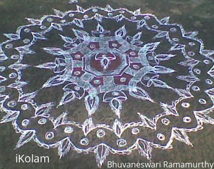 Rangoli: karthigai Kolam