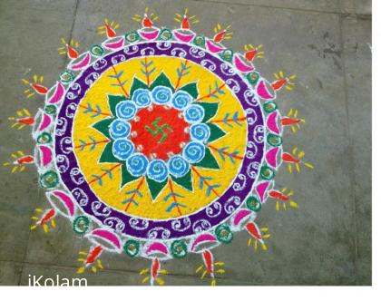 Rangoli: Rangoli for diwali competition 2010