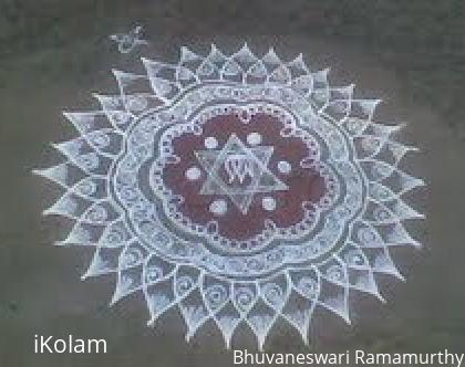 Rangoli: Star Kolam