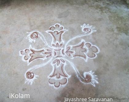 Rangoli: Free hand drawing