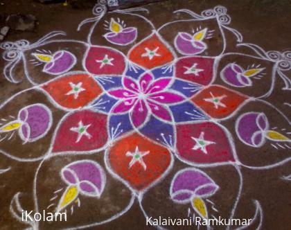 Rangoli: Margazhi kolam 