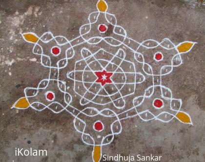 Rangoli: Friday Kolam