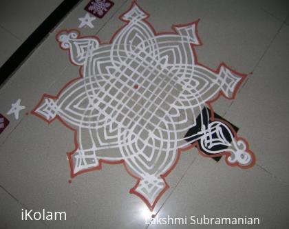 Rangoli: Friday kolam