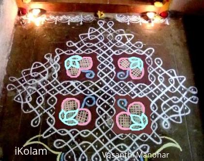 Rangoli: Dotted Kolam