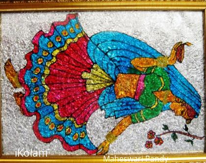 Rangoli: A Dancing Lady