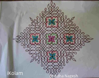 Rangoli: Chikku Kolam