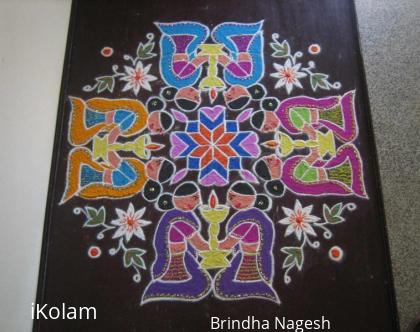 Rangoli: Mother's Day Kolam 2