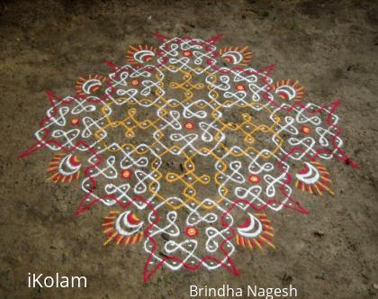 Rangoli: Chikku Kolam