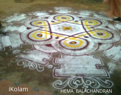 Rangoli: On the day of Thiruvathirai