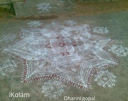 Rangoli: padi kolam