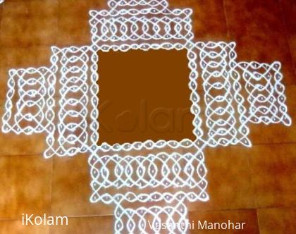 Rangoli: Dotted Kolam