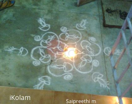 Rangoli: Third one of my creation