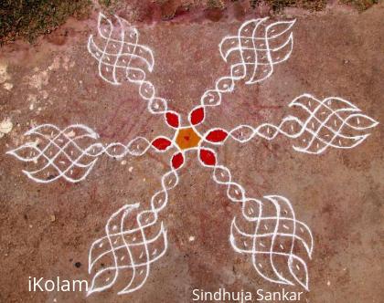 Rangoli: Ms.Malar's Design