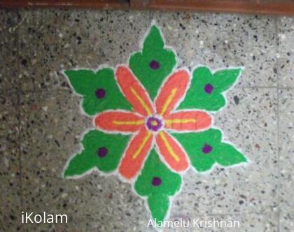 Rangoli: Deepawali Kolam