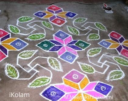 Rangoli: Swastik kolam