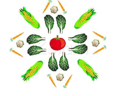 Rangoli: The Veggie Patch