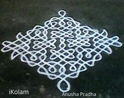 Rangoli: Chikku kolam