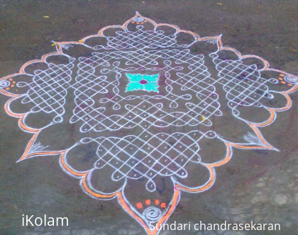 Rangoli: sundari's kolam