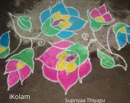 Rangoli: Flowers