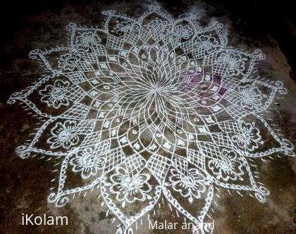 Rangoli: Freehand kolam