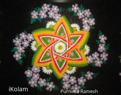 Rangoli: Onam & Varalakshmi Pooja Wishes