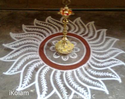 Rangoli: Dhanur Masam Rangoli