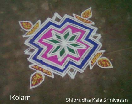 Rangoli: freehand thai