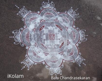 Rangoli: padi kolam for aadi 1st friday