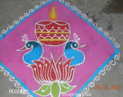 Rangoli: marghazhi kolam